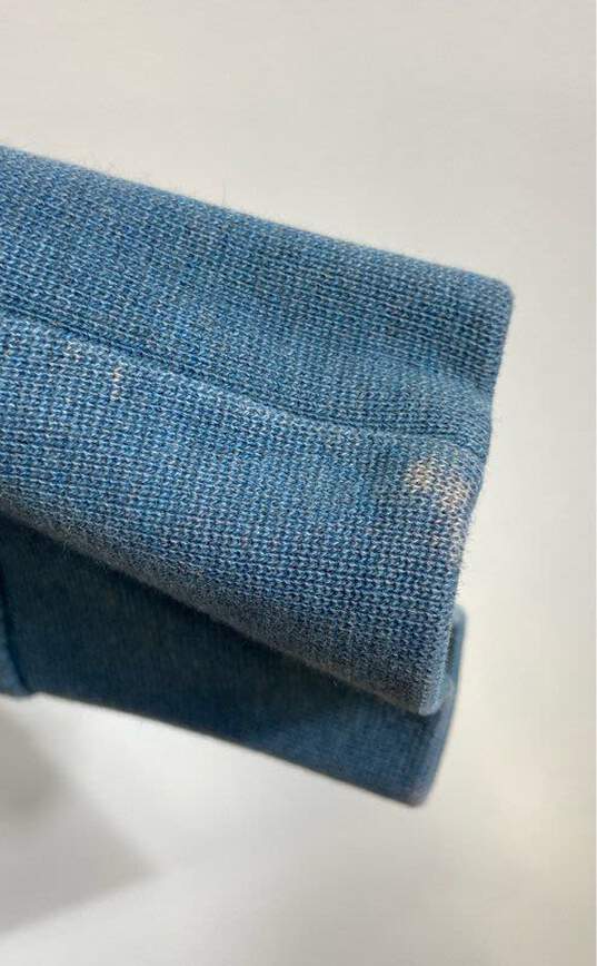 Patagonia Men Blue Vintage Quilted Snap On Sweater XXS image number 5