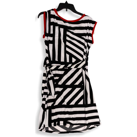 NWT Womens Multicolor Geometric Sleeveless Round Neck A-Line Dress Size XL image number 2