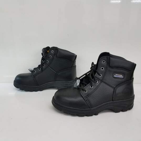 Skechers Workshire Peril Steel Toe Work Boots Size 8 image number 2