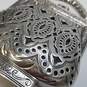 Brighton Silver Tone Hand Bag Purse Night Light Cover 145.5g image number 4