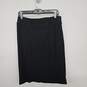 ANN TAYLOR High Waist Black Midi Skirt image number 1