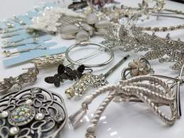 Fashion Silver Tone Hair Jewelry Wearable Accessories Lot alternative image
