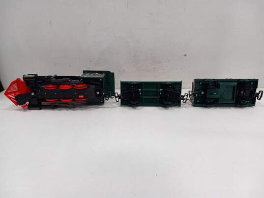 North Pole Christmas Train Express Set In Box image number 11