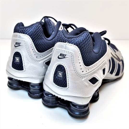 Vista Observación promesa Buy the Nike Shox Turbo 3.2 SL 455541-440 Obsidian Silver Sneakers Shoes  Men's Size 7 | GoodwillFinds