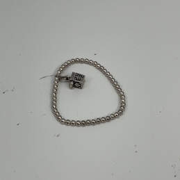 Designer Silpada 925 Sterling Silver Prayer Box Beaded Charm Bracelet w/Box alternative image