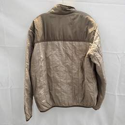 Filson Ultralight Rustic Tan Nylon Zip Up Jacket Size XL alternative image