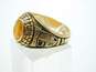 VTG 10K Gold Faceted Yellow Sapphire Class Ring 7.1g image number 3