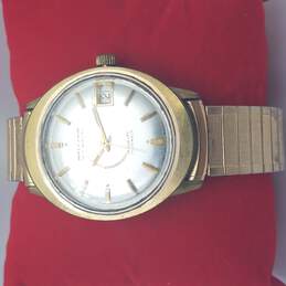 Waltham Vintage Automatic 17 Jewel Gold Tone Watch alternative image