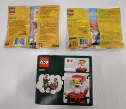 LEGO Holiday Sealed 40206 Santa 30645 Snowman 30580 Santa Claus alternative image