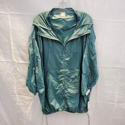 Free People FP Movement Green Hooded Packable Jacket NWT Size S