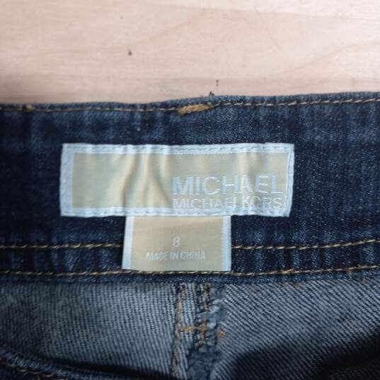 Michael Kors Wide Leg Jeans Women's Size 8 image number 1