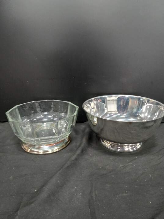 Paul Revere & I.S. Silver Plated Bowls Assorted 6pc Lot image number 7