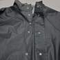 Carhartt Heavy Duty PVC Waterproof Workwear Hooded Black Rain Jacket Men's LG image number 3