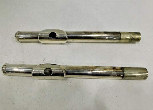 W. T. Armstrong Brand 104 Model Flutes w/ Cases (Set of 2) image number 3