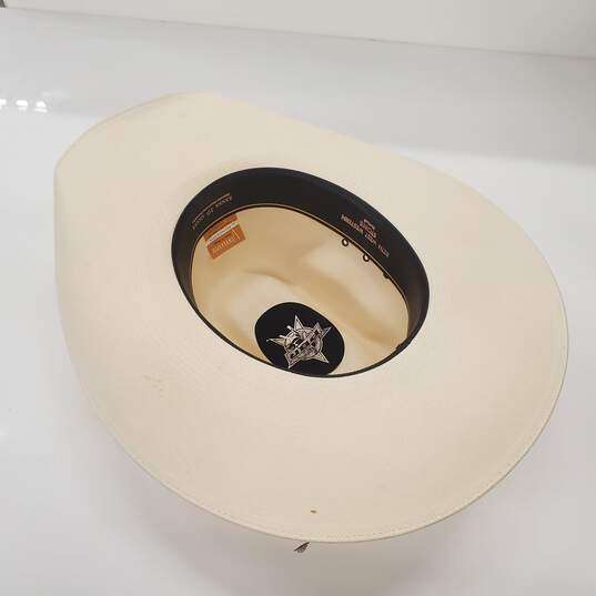 Resistol PBR 10X Shantung Panama Western Hat Men's Size 7-1/2 image number 5