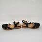 Dansko Betsey Black Leather Size 38 Women's Heeled Sandals #9427471600 image number 1