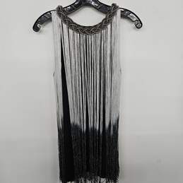 Simply Couture Silver Swing Fringe Tunic alternative image