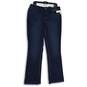 NWT Maurices Womens Blue Denim Medium Wash Slim Bootcut Leg Jeans Size 14 image number 1