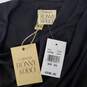 NWT Torn By Ronny Kobo WM's Black Ruched Bodycon Midi Dress Size SM image number 4