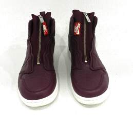 Jordan 1 Retro High Zip Bordeaux Women's Shoe Size 10