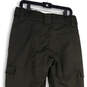 NWT Womens Gray Flat Front Cargo Pockets Stretch Snow Pants Size Medium image number 4