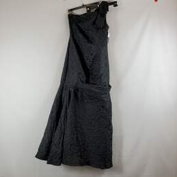 David's Meister Women's Black Long Dress SZ 14 NWT