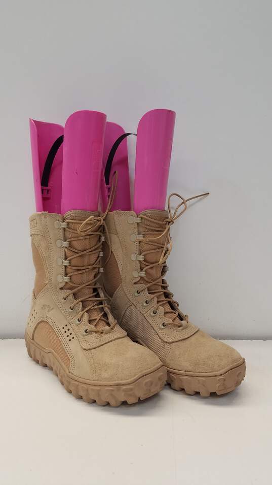 Rocky S2V Tactical Boots Brown Suede Women US 4.5 image number 3