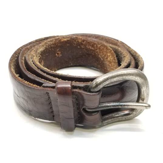 Orciani Brown Leather Men's Belt image number 1