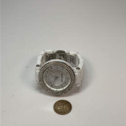 Designer Michael Kors MK-5308 Rhinestone White Round Dial Analog Wristwatch alternative image