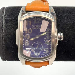 Designer Invicta 2004 Adjustable Strap Rectangular Dial Analog Wristwatch