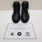 AUTHENTICATED Giuseppe Zanotti Black Leather High Top Sneakers Mens Size 46 image number 1