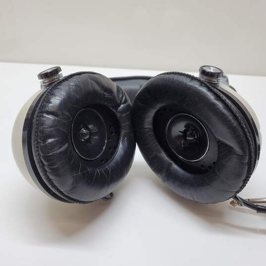 Vintage Pioneer White Headphones-Untested image number 4