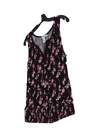 Womens Black Floral Sleeveless Blouse Top Size Medium image number 3