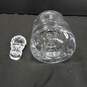 Nude Shade Crystal Whiskey Decanter Skull Shaped Stopper image number 8