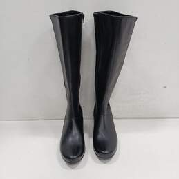 Clarks Emslie Emma Side-Zip Knee High Boots Women's Size 9.5