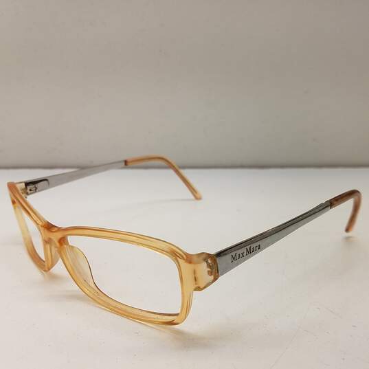 Max Mara Peach Rectangle Eyeglasses Rx image number 5