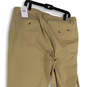 NWT Mens Voyager Tan Low Rise Flat Front Slash Pockets Chino Pants Size 36T image number 4