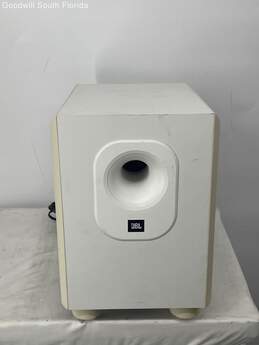 JBL AEH50 White Architectural Edition Surround Sound Subwoofer Not Tested