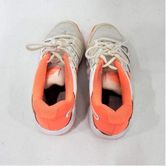 Nike Air Vapor Advantage White Mango Women's Shoes Size 8.5 image number 3
