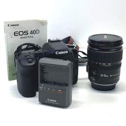 Canon EOS 40D 10.1MP Digital SLR Camera with 28-135mm Lens