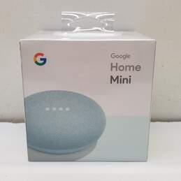 Google Home Mini Smart Speaker Aqua