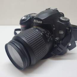 Nikon D50 Black Digital Single-Lens Reflex Camera For Parts/Repair alternative image