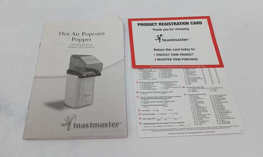 Toastmaster Hot Air Popcorn Popper image number 6