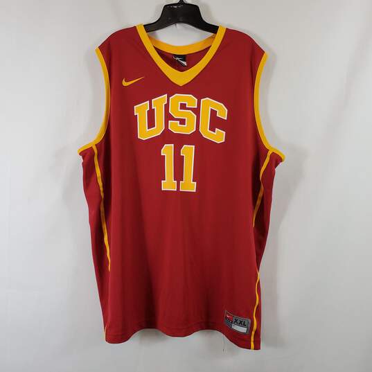 Nike Men's Red USC Jersey SZ XXL image number 1