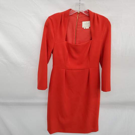Kate Spade New York 'Sheila' Women's Red Sheath Dress Size 4 image number 1