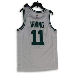 NWT Mens Green White Boston Celtics Kyrie Irving #11 NBA Jersey Size 48 alternative image