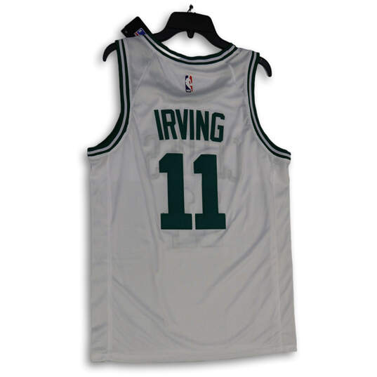 NWT Mens Green White Boston Celtics Kyrie Irving #11 NBA Jersey Size 48 image number 2