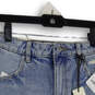 NWT Womens Blue Denim Medium Wash Distressed Cut-Off Shorts Size 25 image number 3