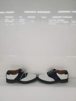 Men DR. MARTENS Rafi Saddle Shoes Black/white Size-10 Used alternative image