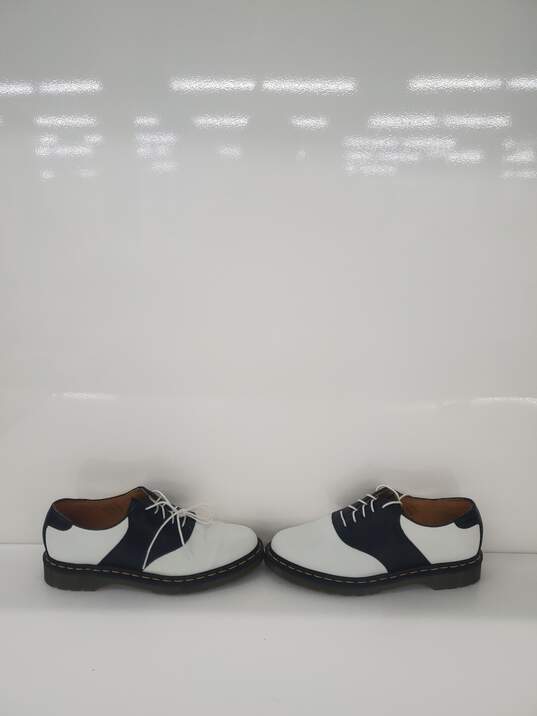 Men DR. MARTENS Rafi Saddle Shoes Black/white Size-10 Used image number 2